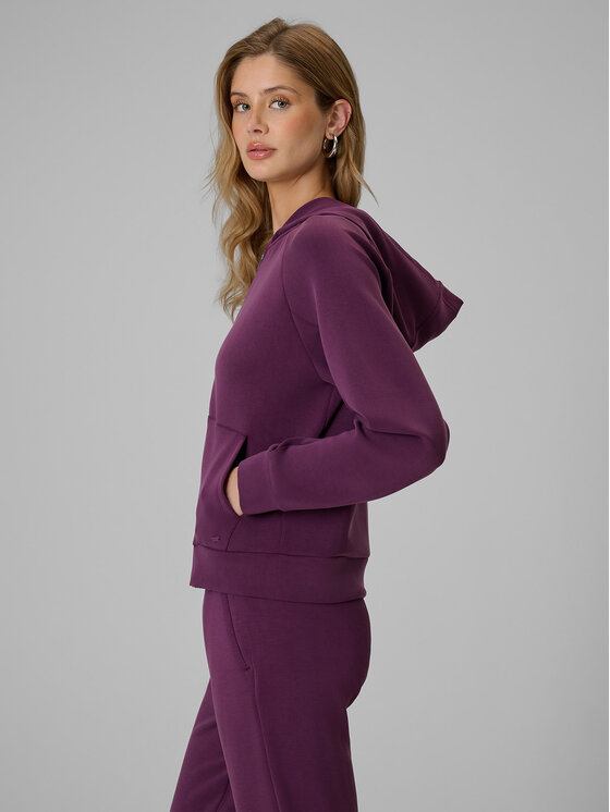 4F 4F Bluza ESSENTIAL Fioletowy Regular Fit