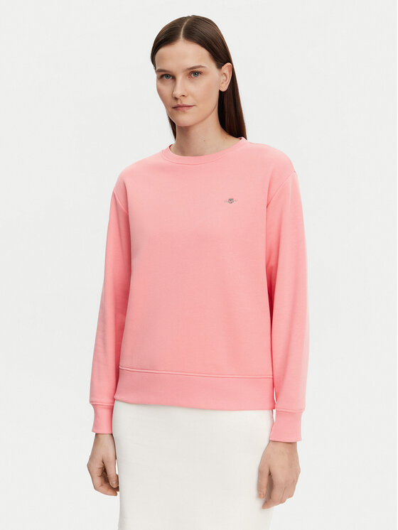Gant Gant Bluză Shield 4201414 Roz Relaxed Fit