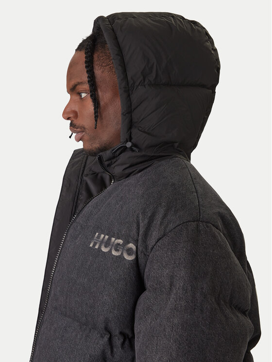 HUGO HUGO Winterjacke Bowan 254W1 50546769 Schwarz Regular Fit