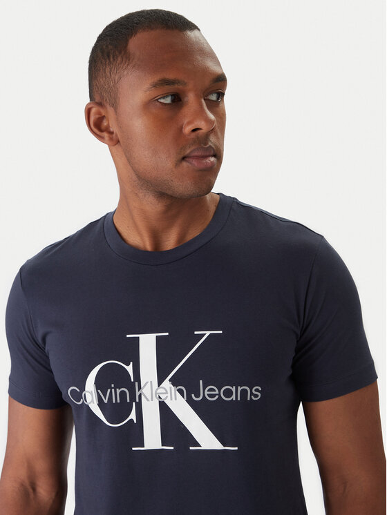 Calvin Klein Jeans Calvin Klein Jeans Tricou J30J320935 Bleumarin Slim Fit