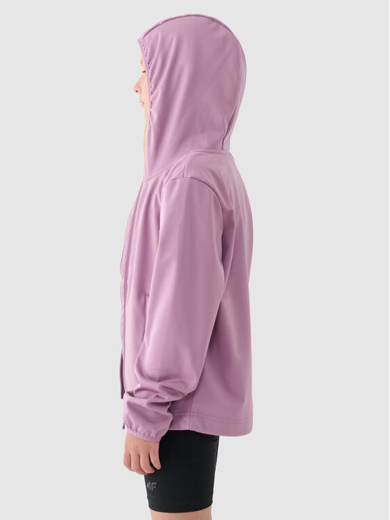 4F 4F Softshellová bunda 4FJWAW24TSOFF261-54S Ružová Regular Fit