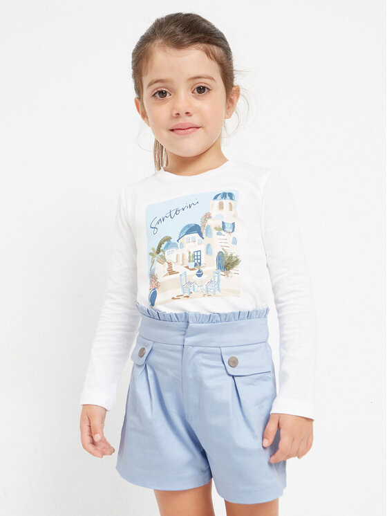 Mayoral Mayoral Pantaloncini di tessuto 3207 Blu