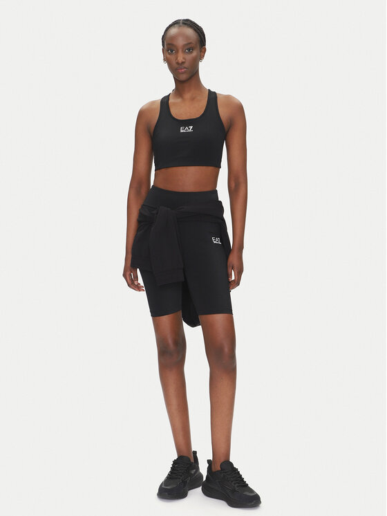 EA7 Emporio Armani EA7 Emporio Armani Pantaloni scurți ciclism 7W000511 AF12625 UC001 Negru Slim Fit