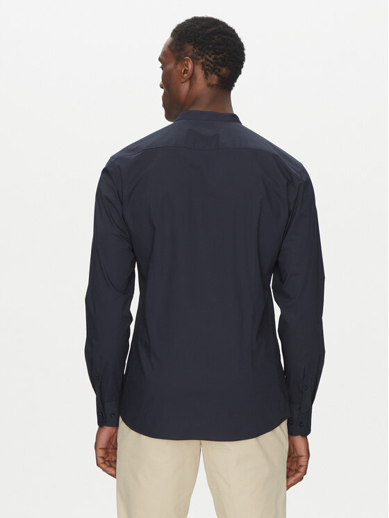 BOSS BOSS Košeľa H-HANK-S-STAN-C3-252 50539176 Tmavomodrá Slim Fit