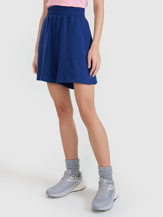 4F 4F Szorty sportowe NOS Granatowy Regular Fit