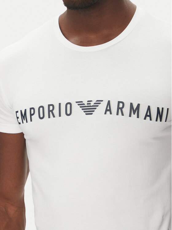 Emporio Armani Underwear Emporio Armani Underwear Marškinėliai EM000375 AF10772 U0002 Balta Slim Fit