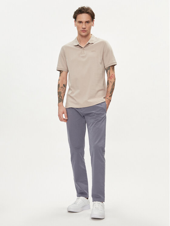 HUGO Hugo Pantaloni chino David222D 50468314 Blu Slim Fit