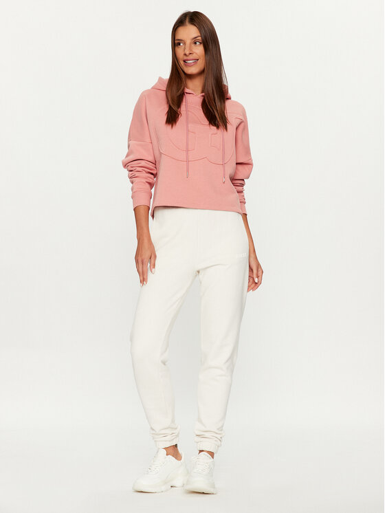 Guess Guess Суитшърт V3BQ10 KBXX1 Розов Regular Fit