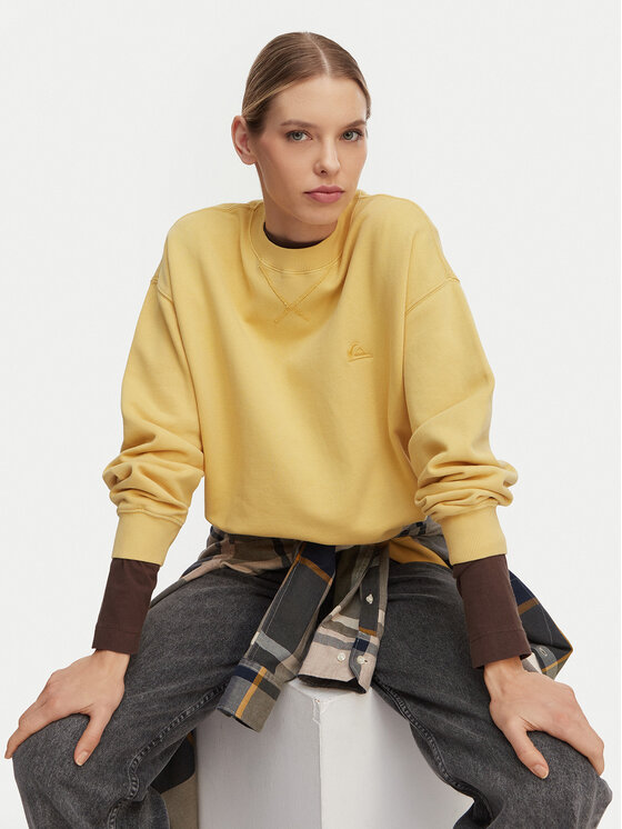 Quiksilver Quiksilver Džemperis ar kapuci EQWFT03190 Bēšs Regular Fit