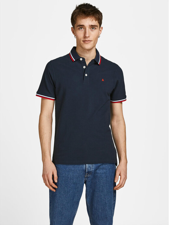 Jack & Jones Jack & Jones Set de tricouri polo﻿ Paulos 12191216 Colorat Slim Fit