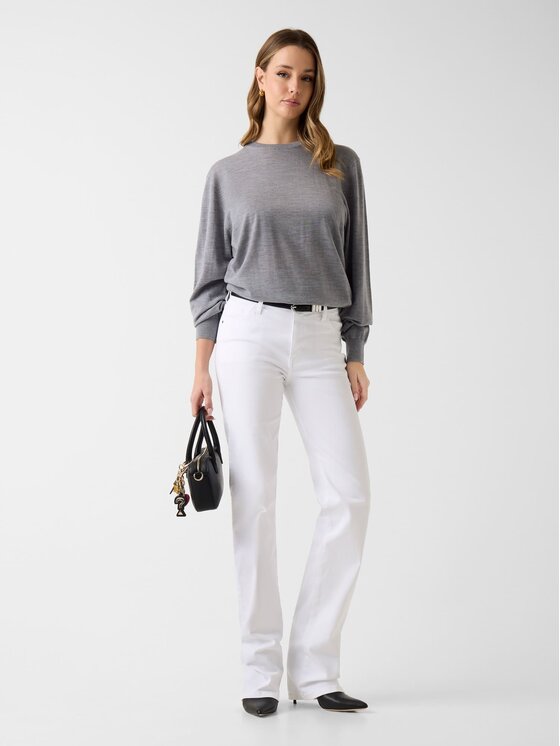 Guess Guess Džinsai 182441 Balta Straight Fit