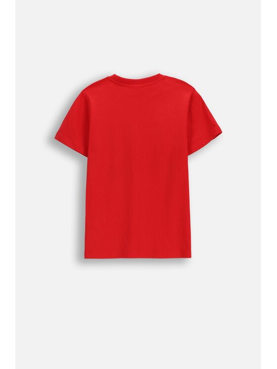 Coccodrillo Coccodrillo T-Shirt WC6143228VBA-009 Czerwony Regular Fit