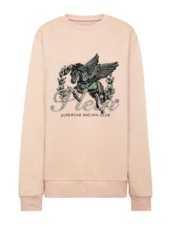 PHILIPP PLEIN PHILIPP PLEIN Bluza 23427 Różowy Regular Fit
