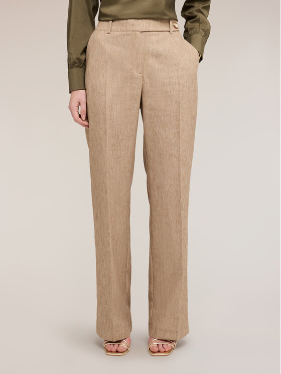 Motivi Motivi Pantaloni di tessuto P539Q004585N002 Beige Over Fit