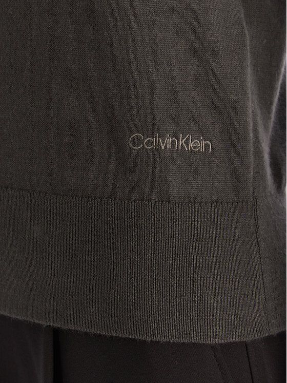 Calvin Klein Calvin Klein Svetr LV044D370G Šedá Regular Fit