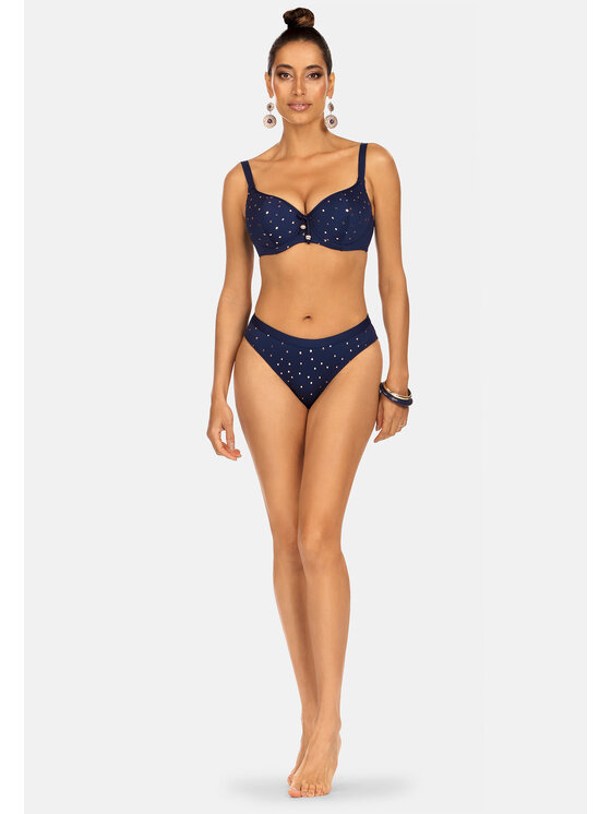 Feba Feba Dół od bikini FD20 Granatowy