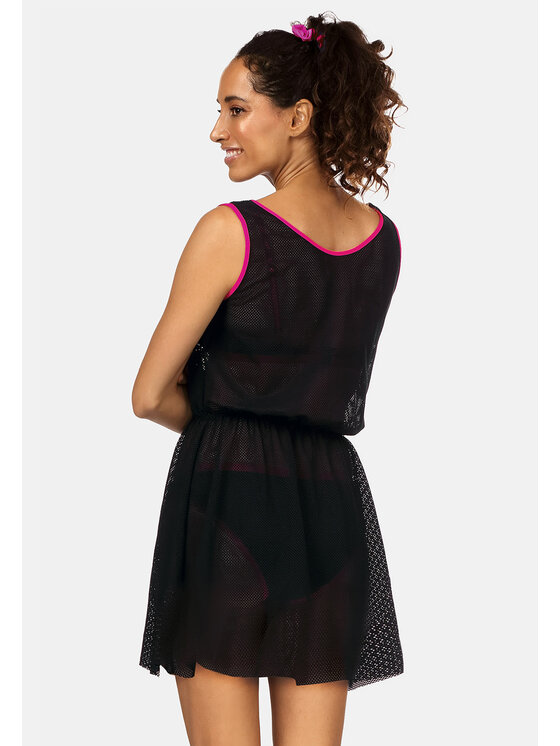 Feba Feba Vestito da spiaggia F220 Nero