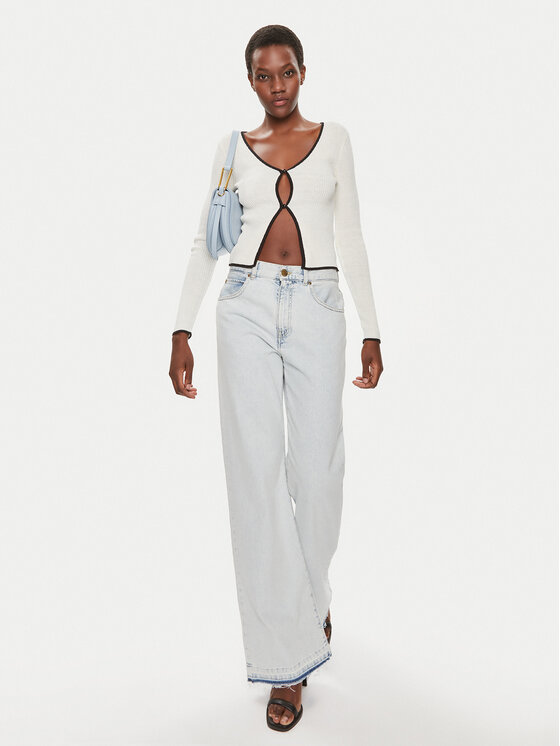 Brave Soul Brave Soul Кардиган LKC-273SASHAD Білий Slim Fit