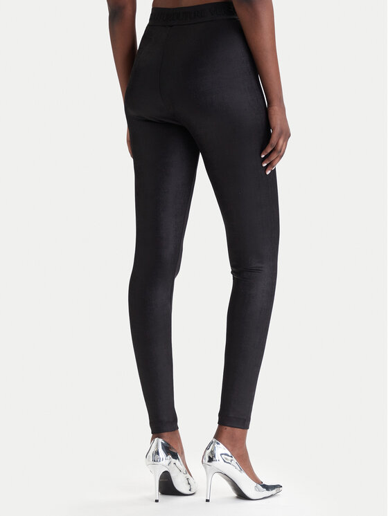 Versace Jeans Couture Versace Jeans Couture Leggings 80HAC101 J0064 Schwarz Slim Fit