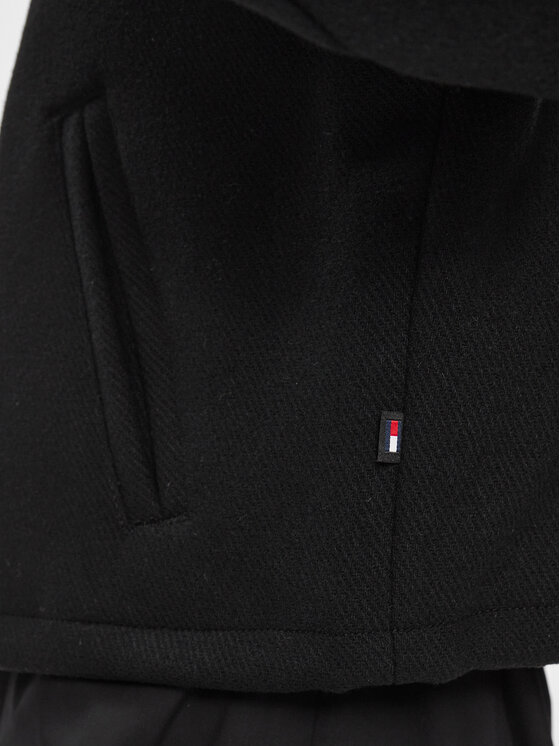 Tommy Jeans Tommy Jeans Μπόμπερ μπουφάν Varsity DW0DW17236 Μαύρο Relaxed Fit