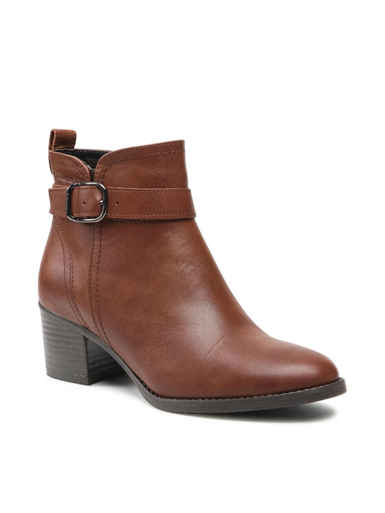 tamaris bottines marron