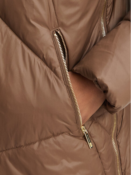 Fracomina Fracomina Giubbotto invernale FR26WC3017O46401 Marrone Regular Fit
