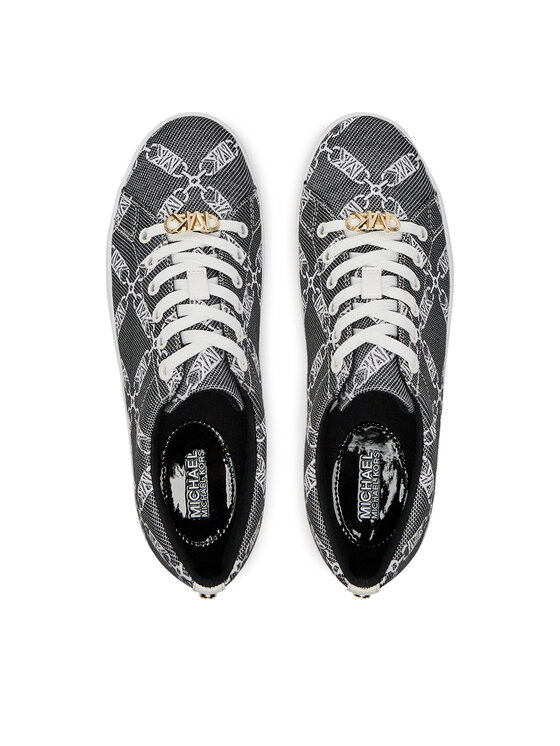 MICHAEL Michael Kors MICHAEL Michael Kors Tenis superge Keaton 43R4KTFS1Y Črna