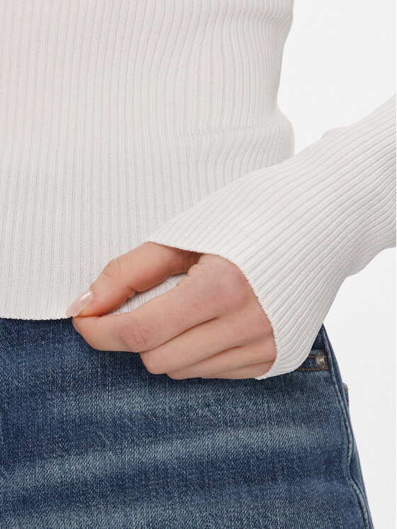 MAX&Co. MAX&Co. Majica Tolone Bijela Slim Fit