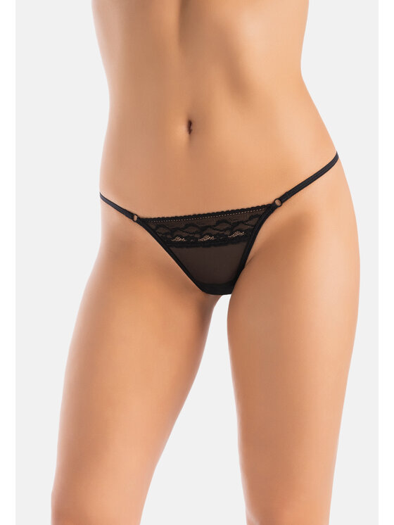 Teyli Teyli Stringi 120 Czarny