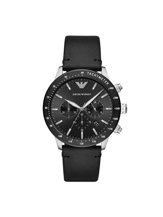 Emporio Armani Ročna Ura AR11243 Črna