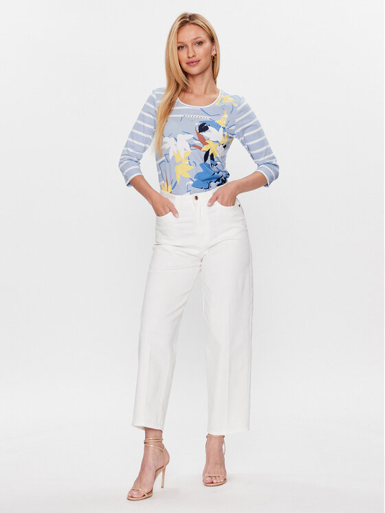 Olsen Olsen Bluza 11104498 Modra Regular Fit