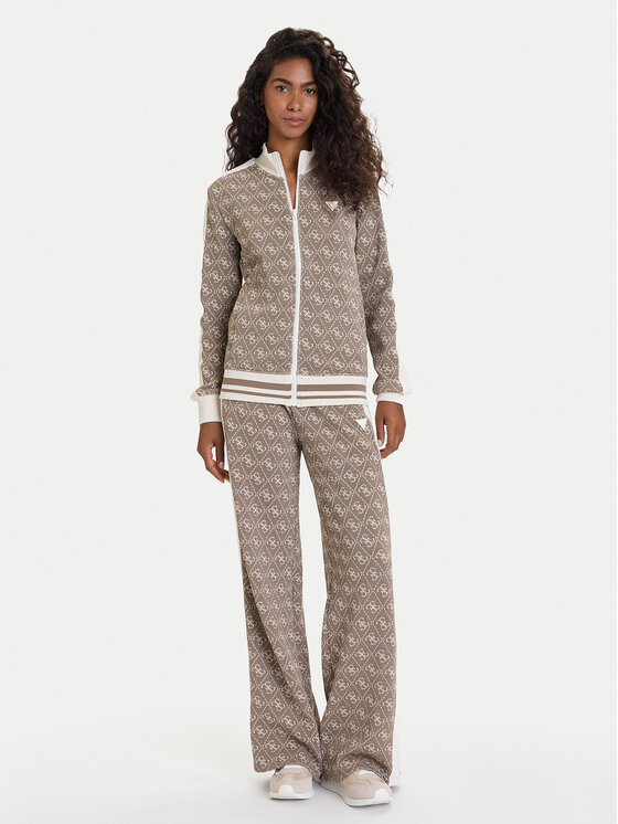 Guess Guess Παντελόνι φόρμας V5BB15 K1990 Καφέ Relaxed Fit