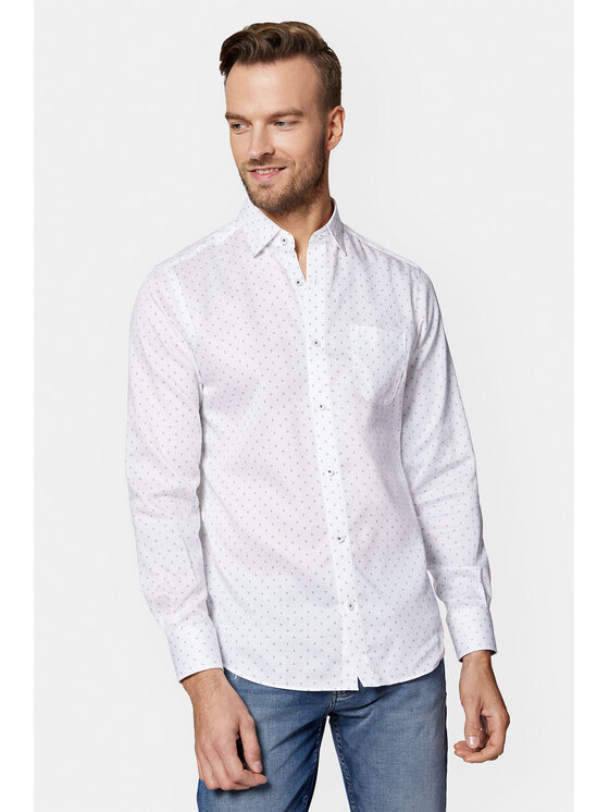 Lancerto Lancerto Koszula Hannah KO073123000035 Biały Slim Fit