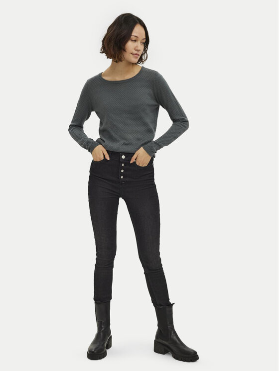 Vero Moda Vero Moda Pulover Care 10136644 Zelena Regular Fit