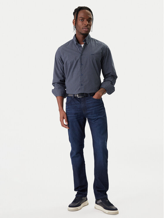 BOSS BOSS Blugi Delaware 50553397 Bleumarin Slim Fit