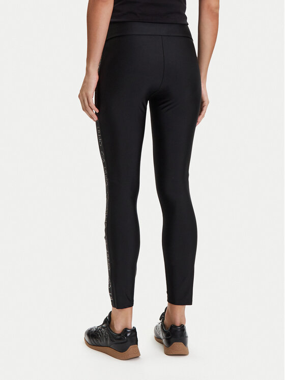 Liu Jo Sport Liu Jo Sport Legginsy TF5119 J7912 Czarny Regular Fit