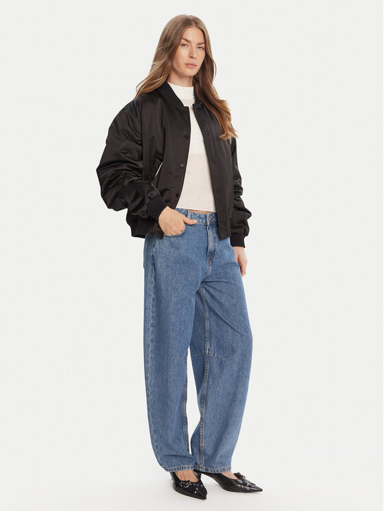 HUGO HUGO Kurtka bomber Felinah 50541214 Czarny Regular Fit