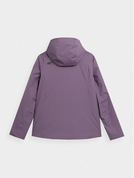 4F 4F Skijacke 4FAW23TJACF120 Violett Regular Fit