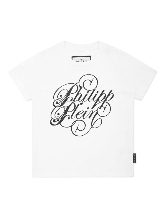 PHILIPP PLEIN PHILIPP PLEIN T-Shirt 28261 Biały Regular Fit