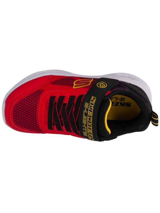 Skechers Skechers Sneakersy Skechers Meteor-Lights - Krendox Czerwony