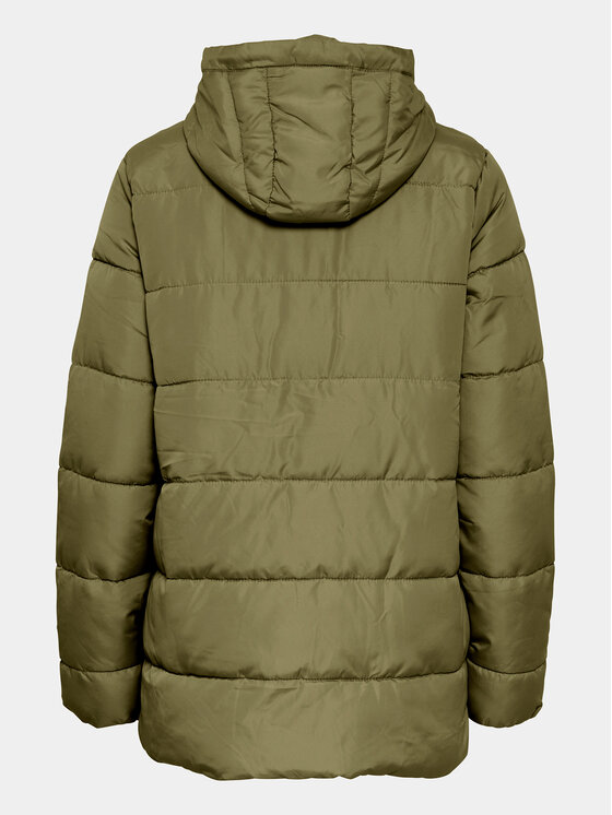 Fransa Fransa Žieminė striukė 20612164 Žalia Regular Fit