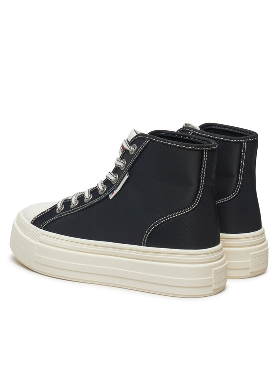 Tommy Jeans Tommy Jeans Trampki Foxing EN0EN02704 Czarny