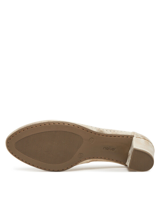Rieker Rieker Pantofi pumps CEO-41057-60 Auriu