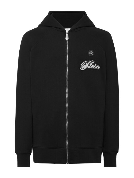 PHILIPP PLEIN PHILIPP PLEIN Bluza 26939 Czarny Athletic Fit