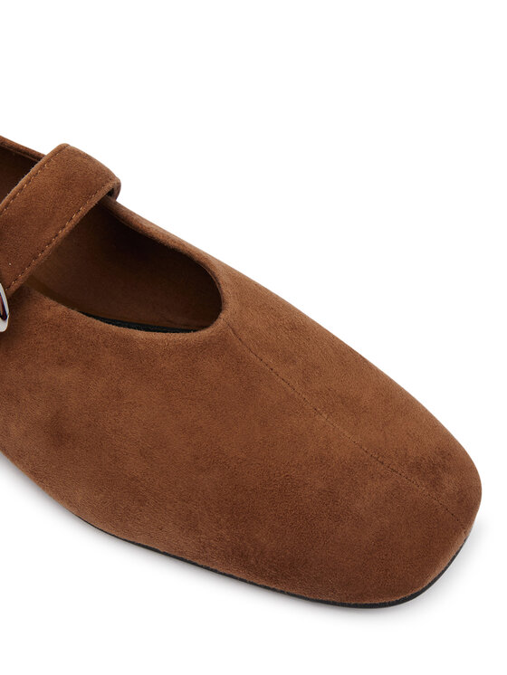 Tommy Jeans Tommy Jeans Baleriinad Tjw Ballerina Suede EN0EN03067 Pruun