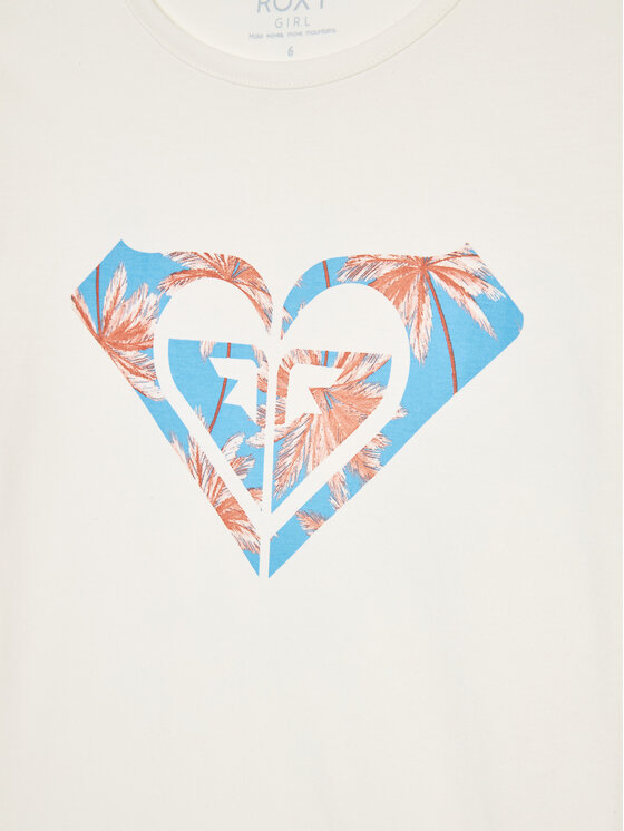 Roxy Roxy Футболка Day And Night ERGZT03954 Білий Regular Fit