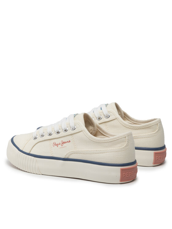 Pepe Jeans Pepe Jeans Tenisice Ottis Platform Girl Bijela