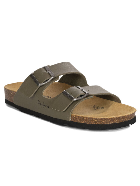 Klapki Pepe Jeans, Rozmiar 38, Zielone, PLS90639-771