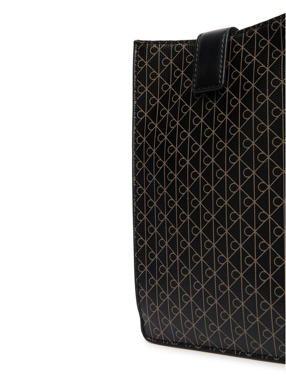 Calvin Klein Calvin Klein Taška na telefón Emblem Aop Phone Crossbody LV04F1115G Čierna