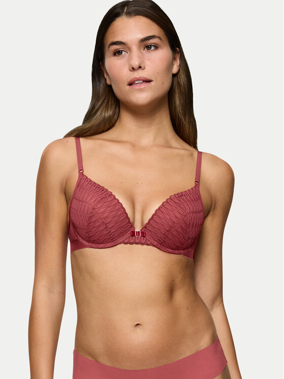 Melltartó alsó huzallal Triumph, Méret: 85C, Piros, Aura Spotlight T WHU 10216452